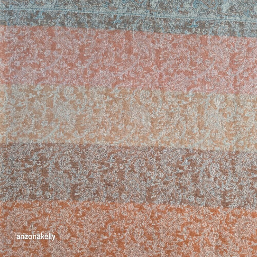 NWOT Otto Amano Cashmere Lightweight Scarf - Picture 9 of 15